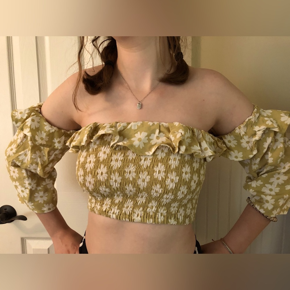 Floral Off-Shoulder Top